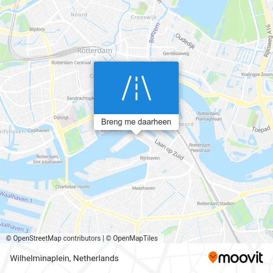 Wilhelminaplein kaart