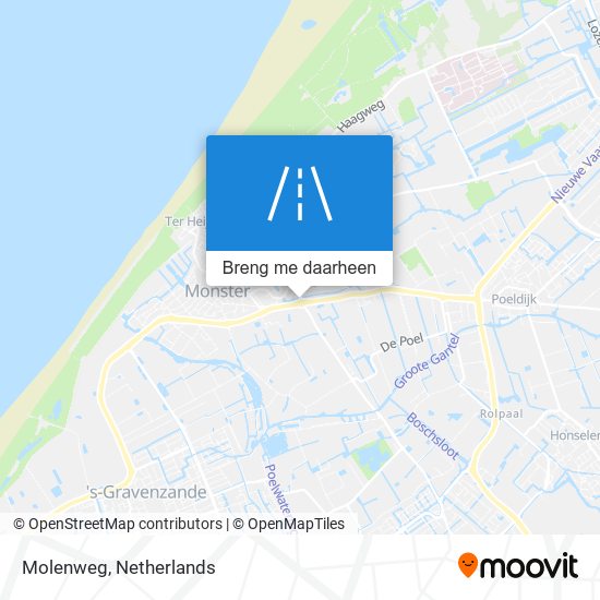 Molenweg kaart