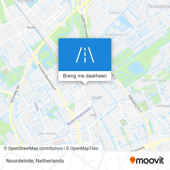 Noordeinde kaart