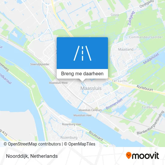Noorddijk kaart