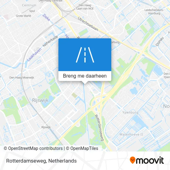 Rotterdamseweg kaart