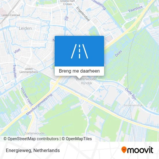 Energieweg kaart