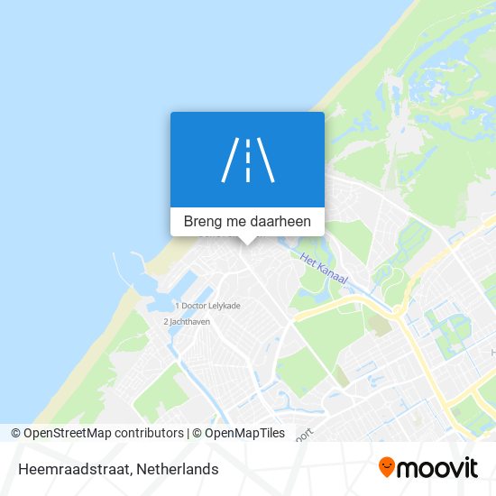 Heemraadstraat kaart