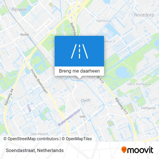 Soendastraat kaart