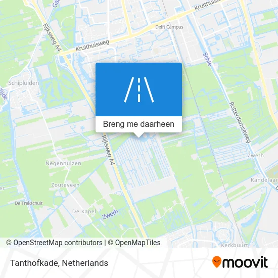 Tanthofkade kaart