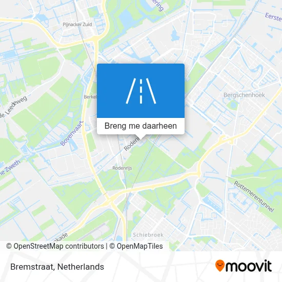 Bremstraat kaart