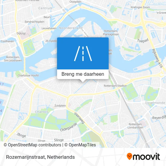 Rozemarijnstraat kaart