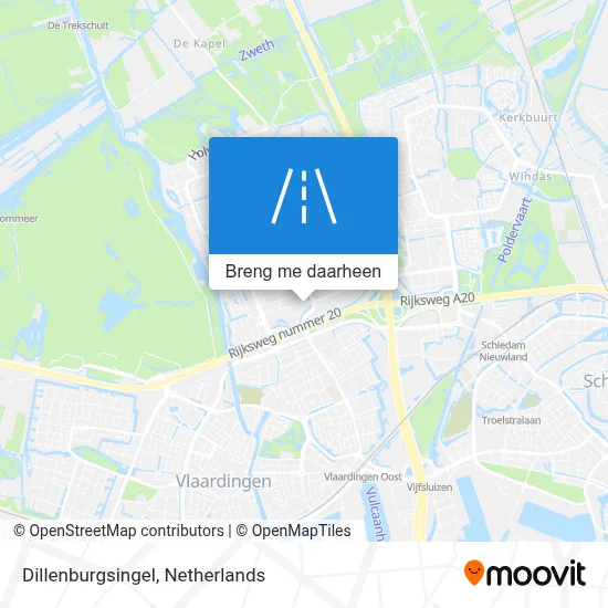 Dillenburgsingel kaart