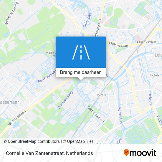 Cornelie Van Zantenstraat kaart