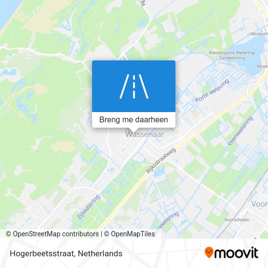 Hogerbeetsstraat kaart