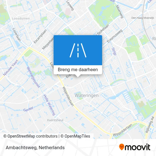 Ambachtsweg kaart