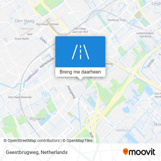 Geestbrugweg kaart