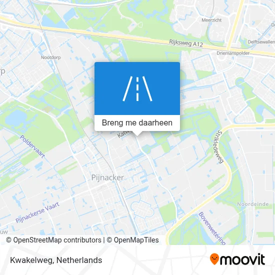 Kwakelweg kaart