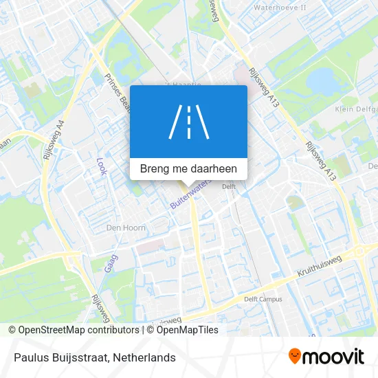 Paulus Buijsstraat kaart