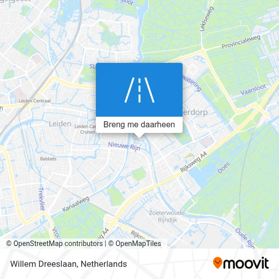 Willem Dreeslaan kaart