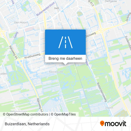 Buizerdlaan kaart