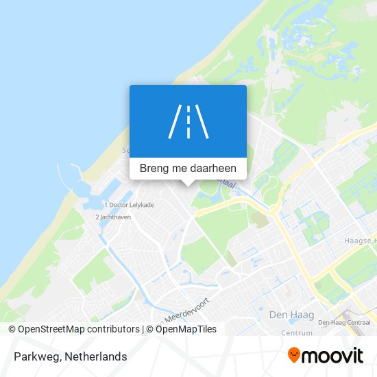 Parkweg kaart