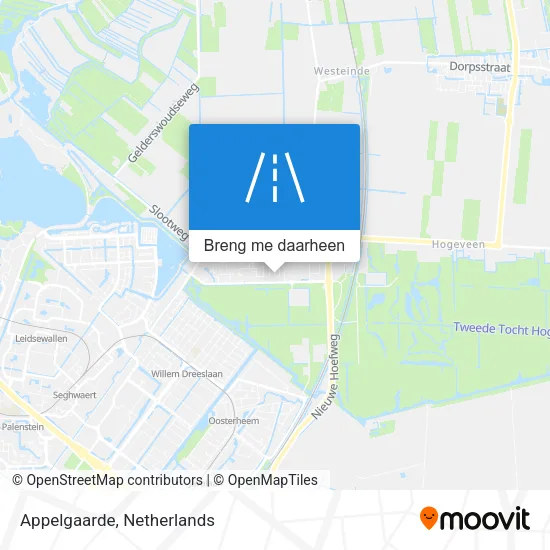 Appelgaarde kaart