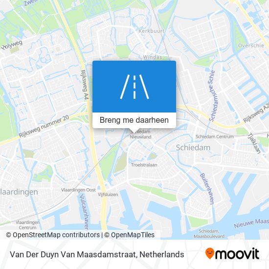 Van Der Duyn Van Maasdamstraat kaart