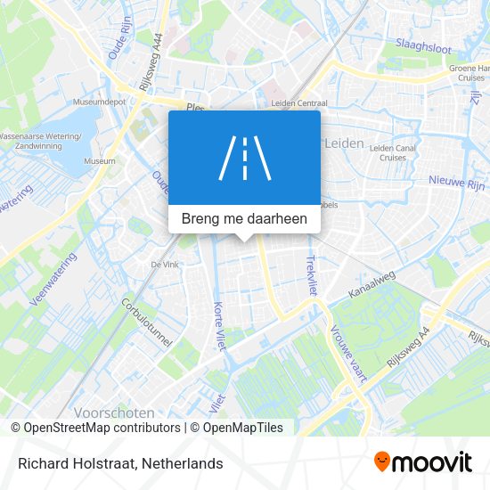 Richard Holstraat kaart