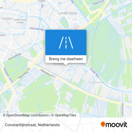 Constantijnstraat kaart