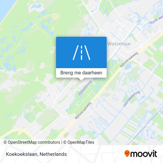 Koekoekslaan kaart