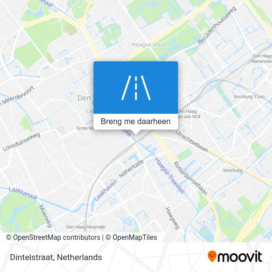 Dintelstraat kaart