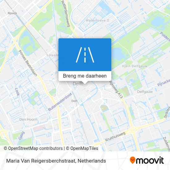 Maria Van Reigersberchstraat kaart