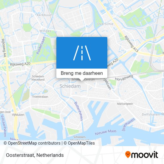 Oosterstraat kaart