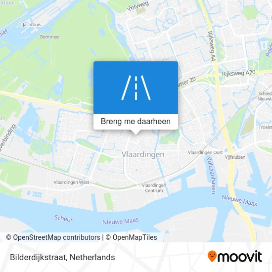 Bilderdijkstraat kaart