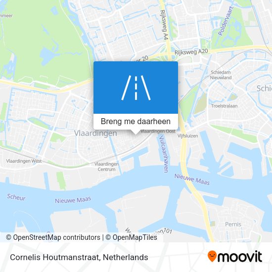 Cornelis Houtmanstraat kaart