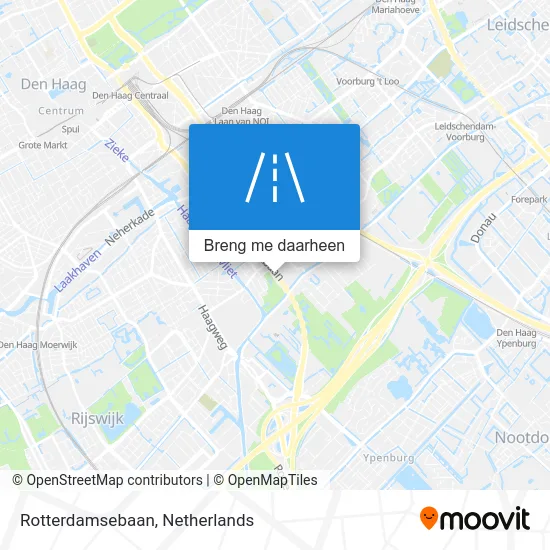 Rotterdamsebaan kaart