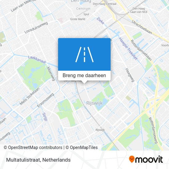 Multatulistraat kaart