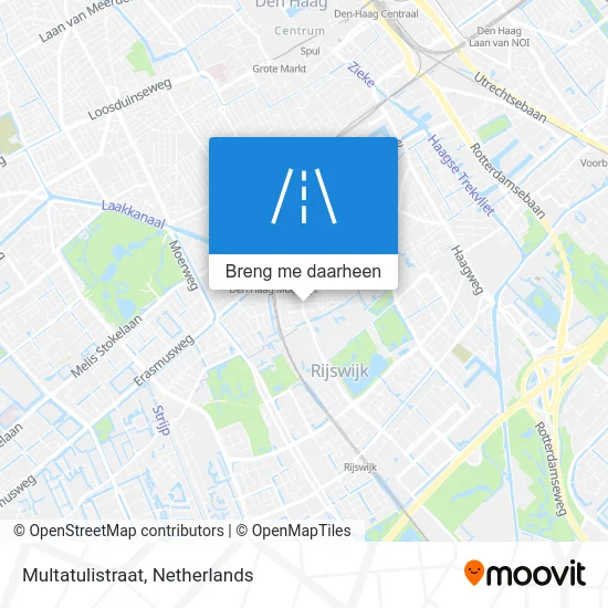 Multatulistraat kaart