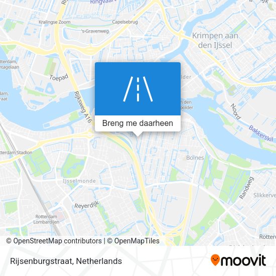 Rijsenburgstraat kaart