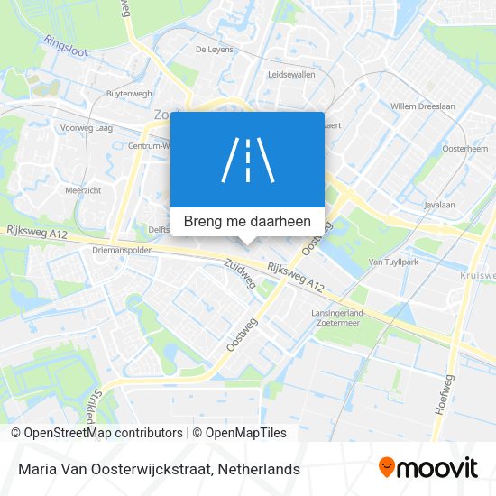 Maria Van Oosterwijckstraat kaart