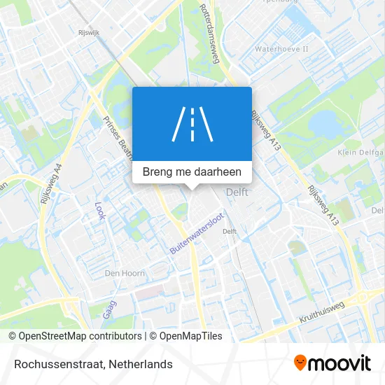 Rochussenstraat kaart