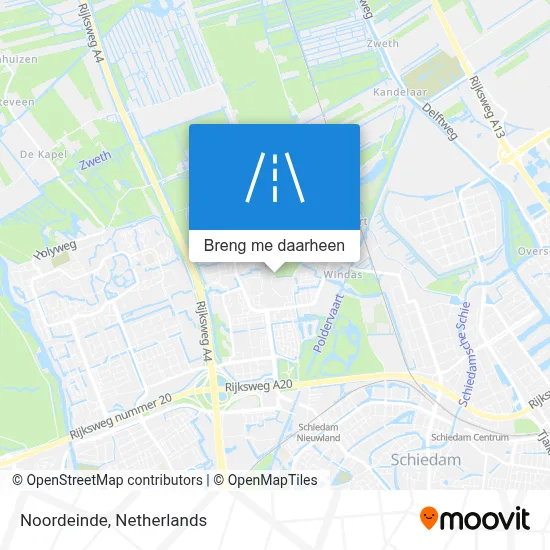 Noordeinde kaart