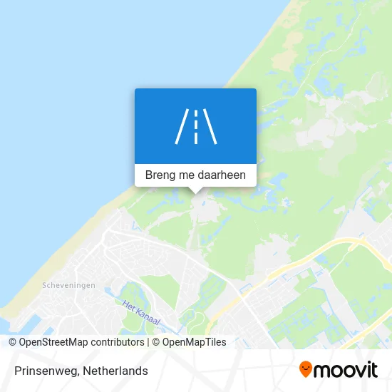 Prinsenweg kaart