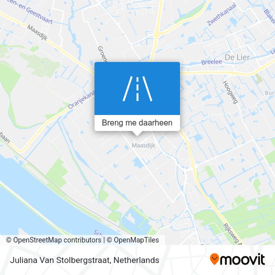 Juliana Van Stolbergstraat kaart