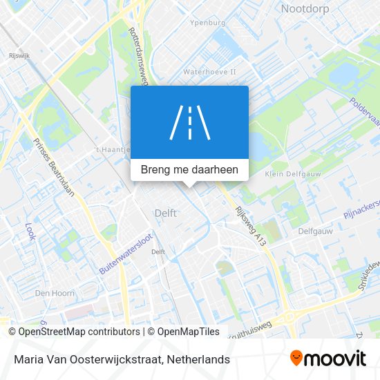 Maria Van Oosterwijckstraat kaart