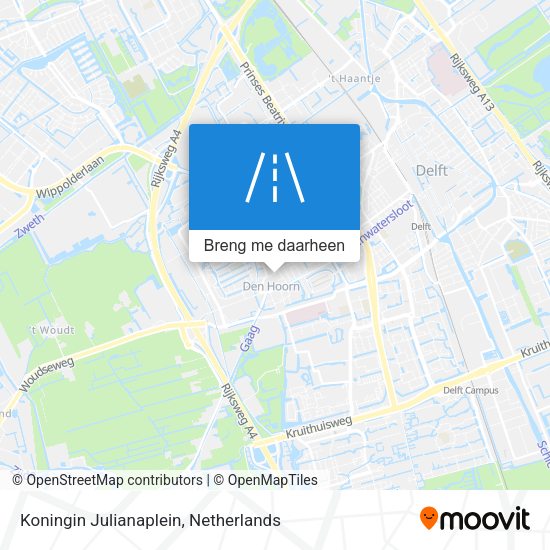Koningin Julianaplein kaart