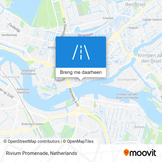 Rivium Promenade kaart