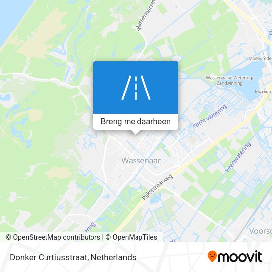 Donker Curtiusstraat kaart