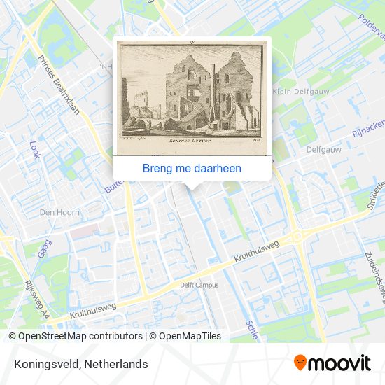 Koningsveld kaart