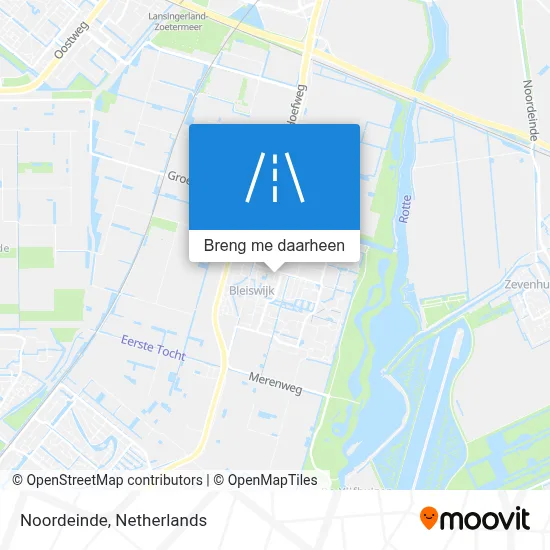 Noordeinde kaart