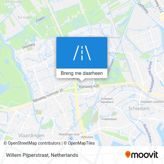 Willem Pijperstraat kaart