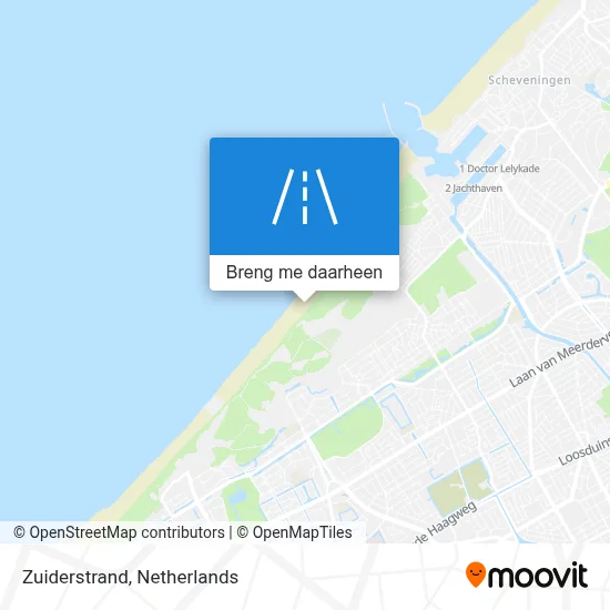 Zuiderstrand kaart