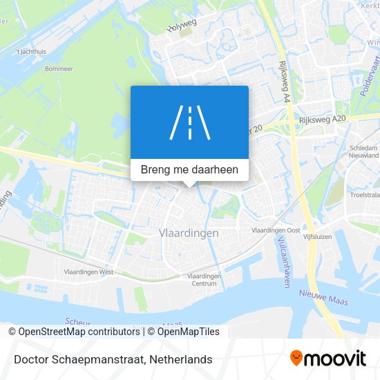 Doctor Schaepmanstraat kaart