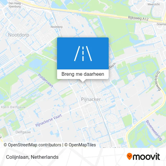 Colijnlaan kaart